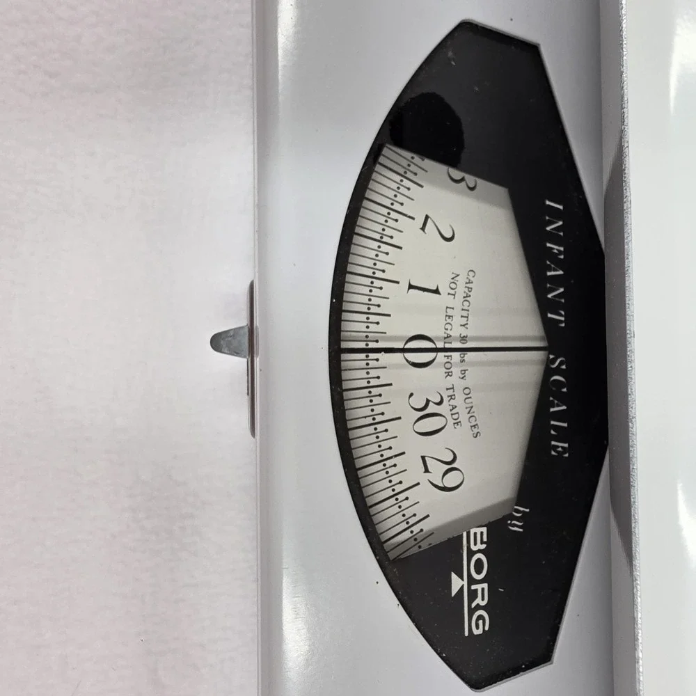 Borg Gentle Touch Baby/Infant Scale with Tray & Original Box